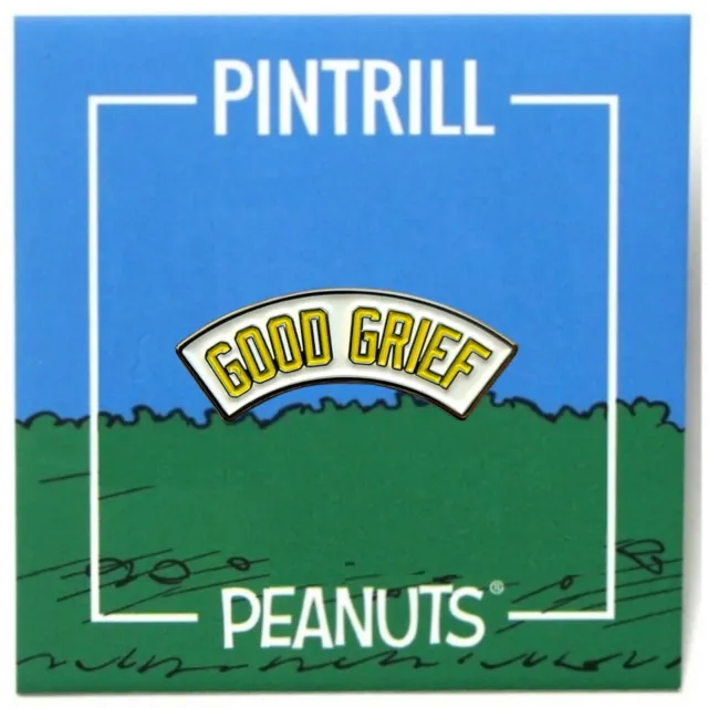 ⚡RARE⚡ PINTRILL x PEANUTS 'GOOD GRIEF' SNOOPY PIN *BRAND NEW* LE  ⚾️