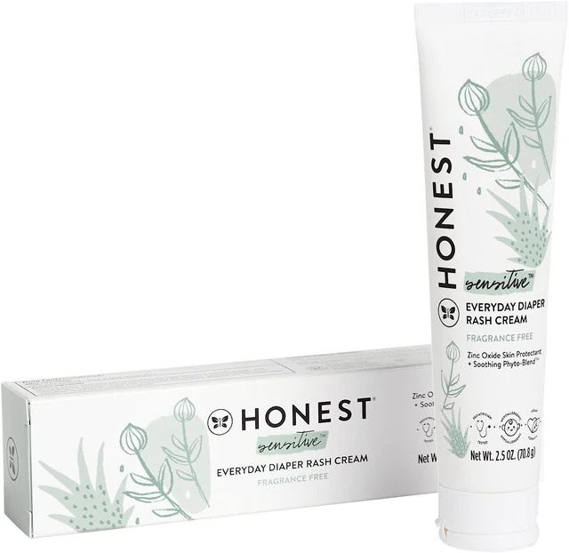 Organic Baby Diaper Rash Cream | Moisturizing + Calming Zinc Oxide Ointment | NS