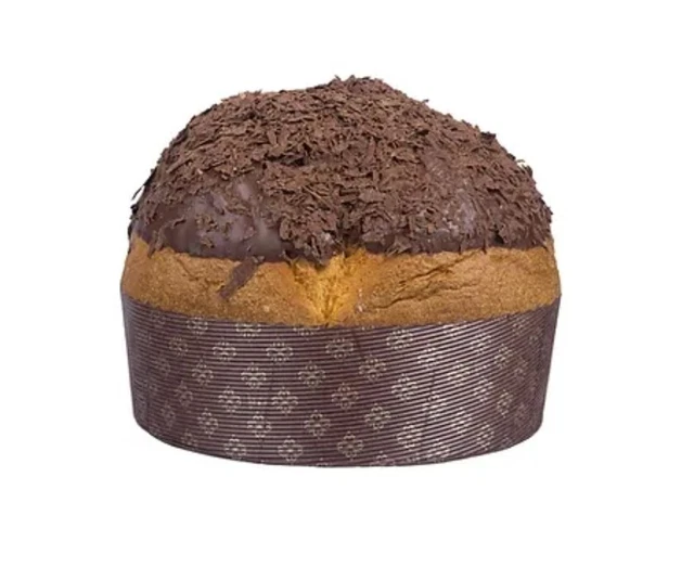 Panettone Artigianale "Mennella" Cioccolato Fondente E Liquore Arancia  Natale