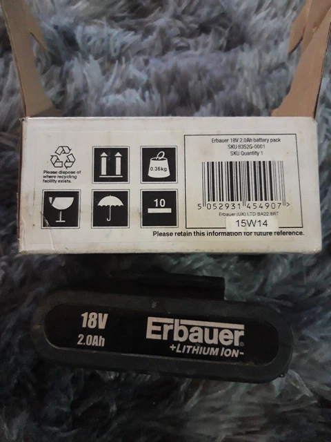 Erbauer 10.8 v battery charger best sale