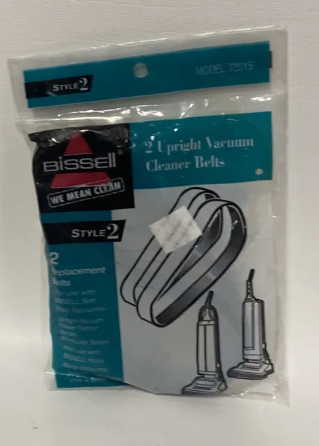New Bissell Vacuum Belt For Upright Vacuums 2 pk