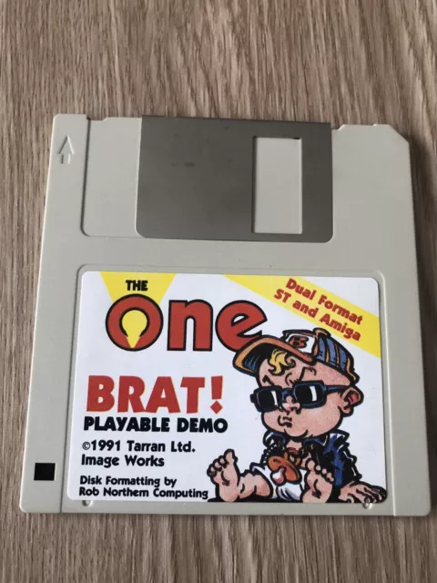 Brat Demo Infogrames Commodore Amiga 500 Atari St Rare