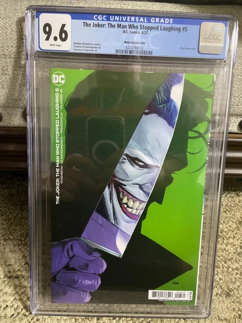 The Joker: The Man Who Stopped Laughing #5 CGC Grade 9.6