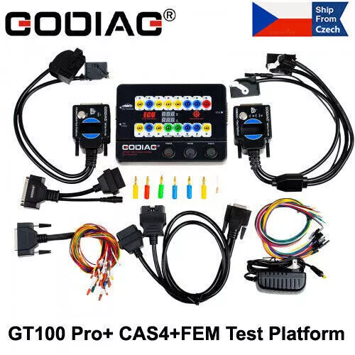 GODIAG GT100+ OBDII Breakout Box ECU Tool & for BMW CAS4+ & FEM Test Platform