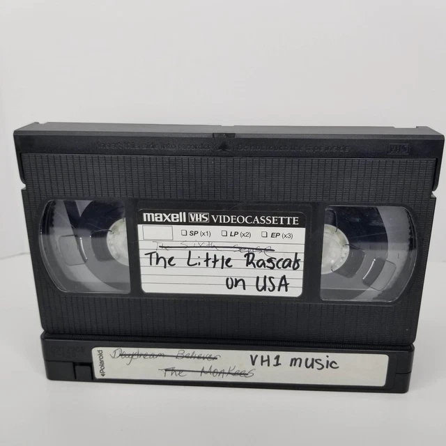 RECORDED VHS TAPES to Record Over The Little Rascals VH1 Music 2000s