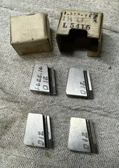 Landis 1-5/8 - 14 UNS Tapping Die Head Lanco 1-1/2 LT Threading Chasers 1.625-14