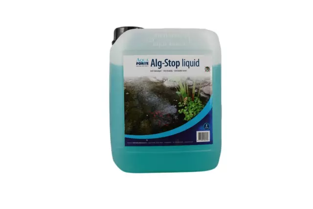 AquaForte Alg-Stop flüssig 10 Liter für 300 QBM Anti Fadenalgen  (6,30 EUR/l)