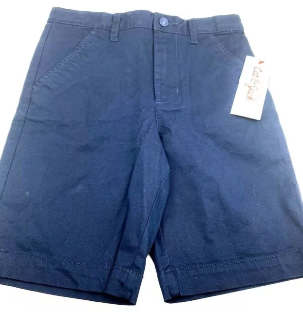 Boys School Uniform shorts Size 7 Adjustable waist navy blue children kids