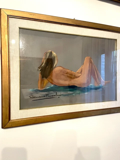 “nudo” di romano mussolini