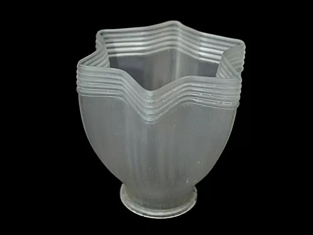 Repuesto Taza / Pantalla Vidrio Lampara 40' Tulipe / Glass Reemplazo H 11