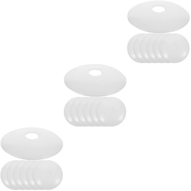 18 Pcs Tabletop Lamp Cover Lamp Cover Case Chandelier Base Tray Home Décor LED