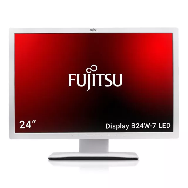 Fujitsu Scenicview B24W-7 - 61,0 cm (24") TFT IPS + LED - Weiss - StoreDeal#2