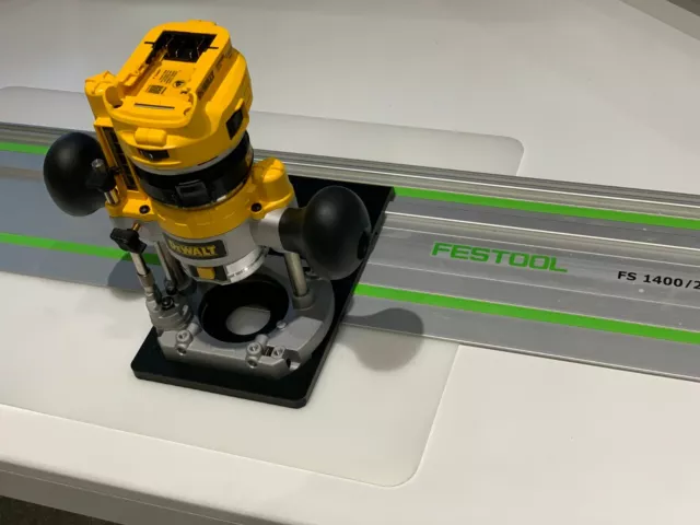 DEWALT Cordless Router 4IN1 adaptor to FESTOOL DEWALT MAKITA EVO RAILS TRACK