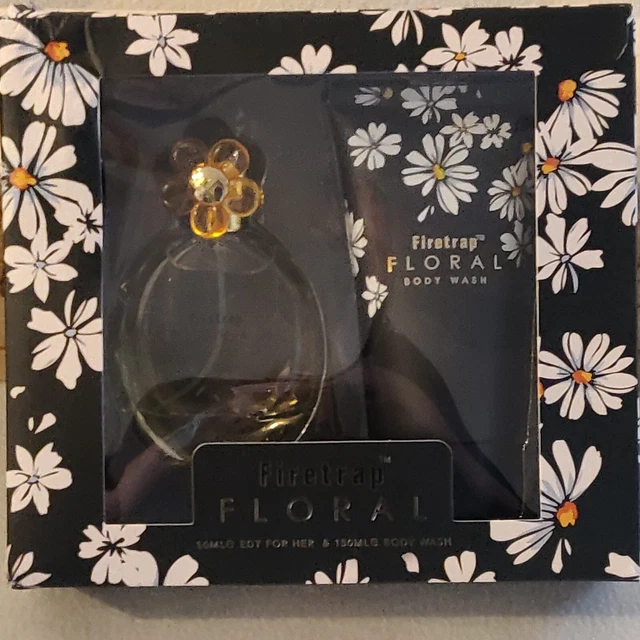FIRETRAP FLORAL EAU De Toilette 50ml Body Wash 150ml Gift Set