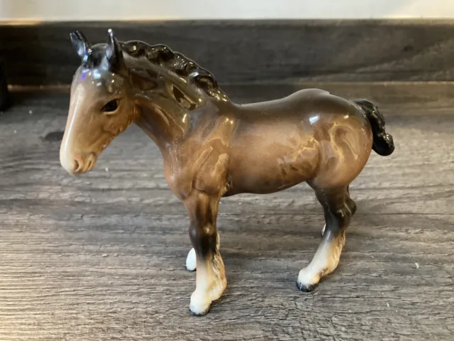 5” High Beswick Shire Horse Foal