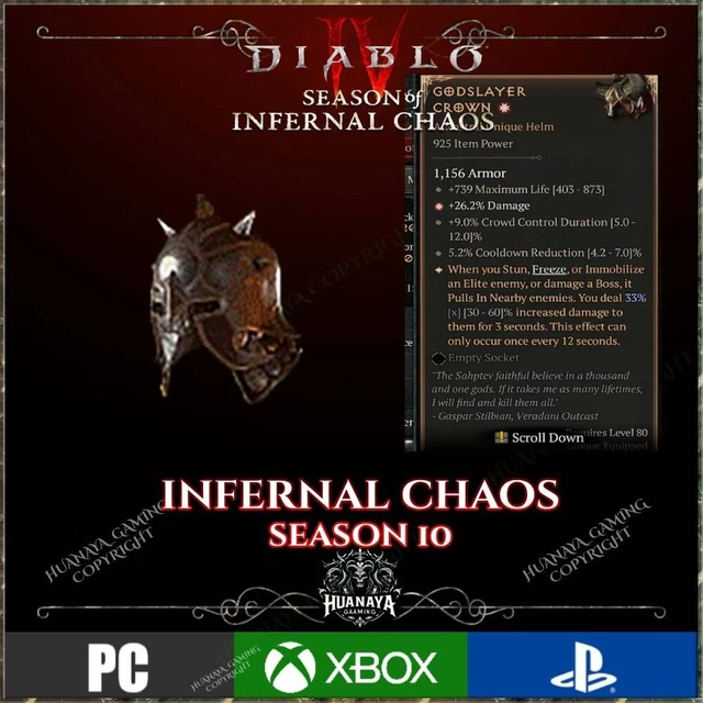 💥Diablo 4 - Barbaro TERREMOTO Build Endgame💥 Stagione 9 (Sins Of Horadrim) - Account/Items