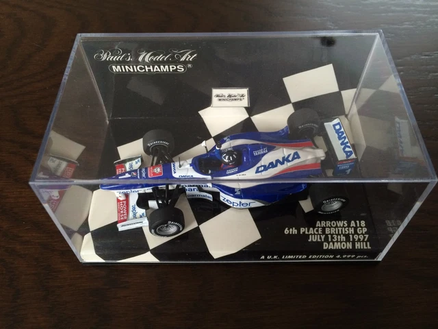 ミニカー MINICHAMPS ARROWS YAMAHA FA 18 D.HILL Minichamps 1/43 ARROWS YAMAHA FA 18 D.HILL | eBay