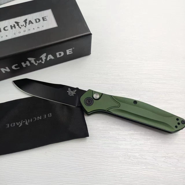 6061-T6 Aluminum Handle Folding Knife NEW B&NCHMADE