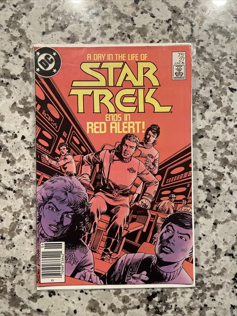 DC Comics Star Trek #27 Red Alert Comic Book  Newsstand