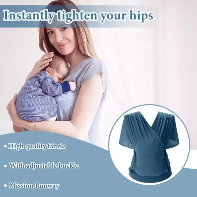 Kangaroo Pouch Wrap Baby Carrier Front Facing Infant Sling Baby Wrap Carrier