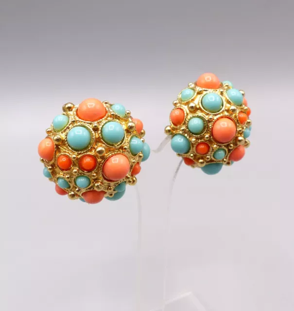 Boucles d'Oreilles Vintage Grossé Dior 1967 - Old Earrings