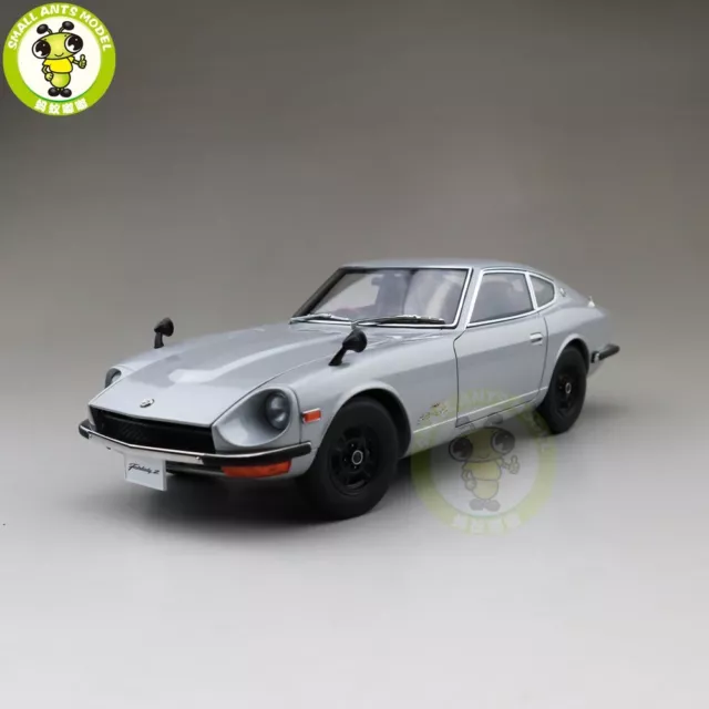 1/18 Autoart 77437 1969 NISSAN Fairlady Z432 PS30 Silver Diecast Model Car