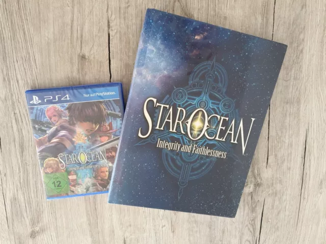 STAR OCEAN 5: Integrity And Faithlessness + Lösungsbuch (beides Englisch) NEUOVP