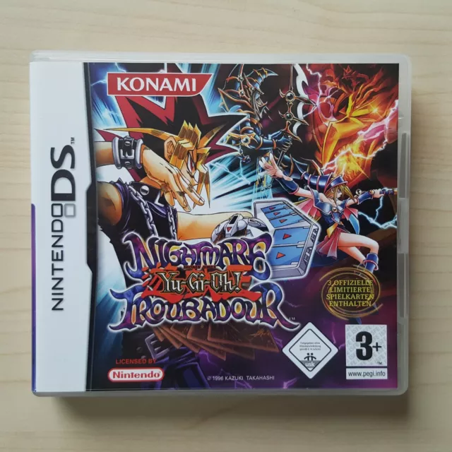 Yu-Gi-Oh Nightmare Troubadour in OVP mit Anleitung Nintendo DS Spiel