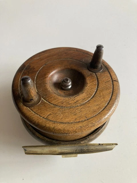 ancien moulinet pivotant a tambour tournant artisanal