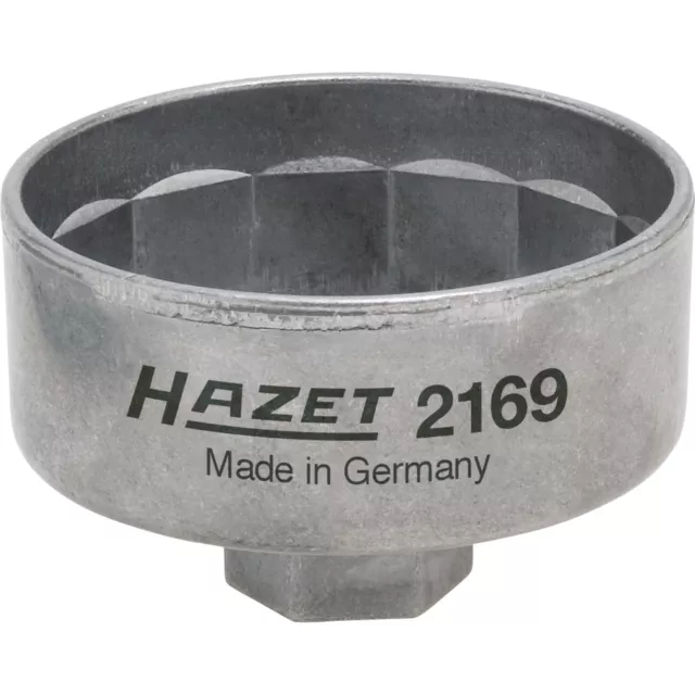 Hazet 2169 Ölfilterkappe 14-Kant Ölfilterschlüssel VW MERCEDES BMW  74,4 mm