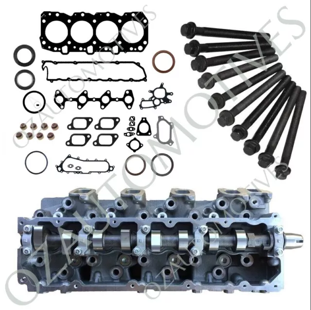 BRAND NEW 1KZ-T SOHC 8v  COMPLETE CYLINDER HEAD + GASKET KIT + BOLTS KIT