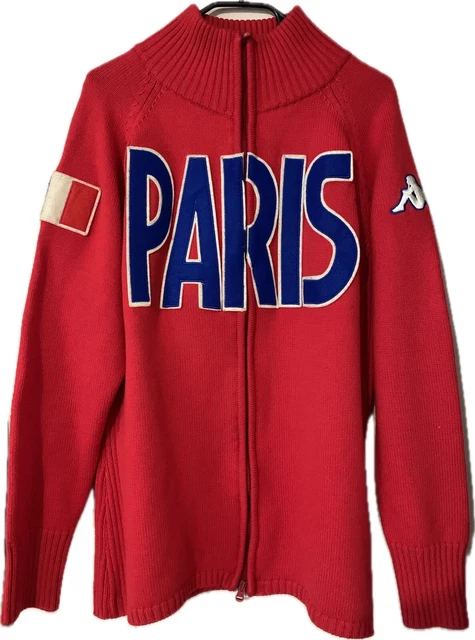 Pull zippé veste rugby Paris stade français Kappa XXL jersey