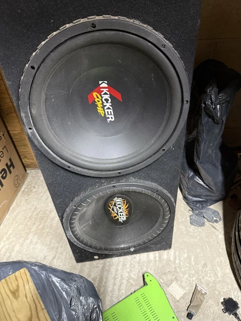 KICKER CVX15 ウーファー 15インチ 4ΩDVC Kicker 44CVX154 Comp VX CVX 15