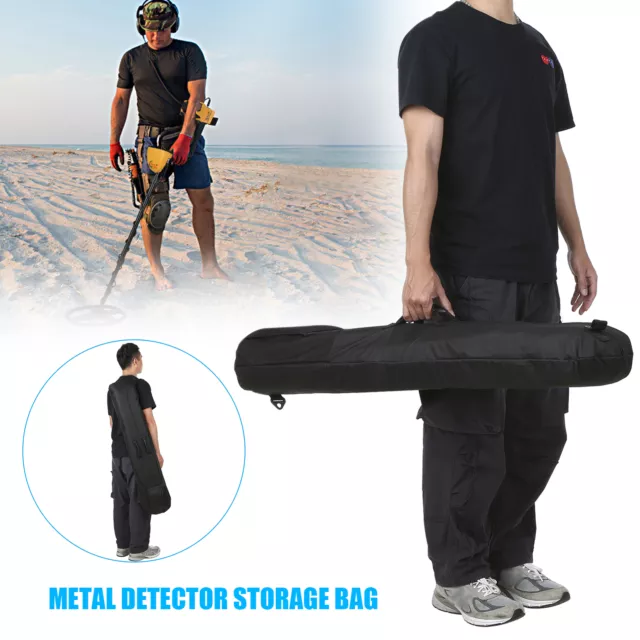 Metal Detector Detecting Carry Bag Case Shoulder Backpack for Outdoor Camping UK