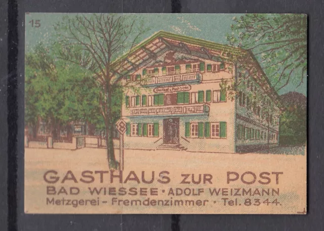 Alt-Deutschland   841  Bad Wiessee    (  ca. 100 Jahre alt )