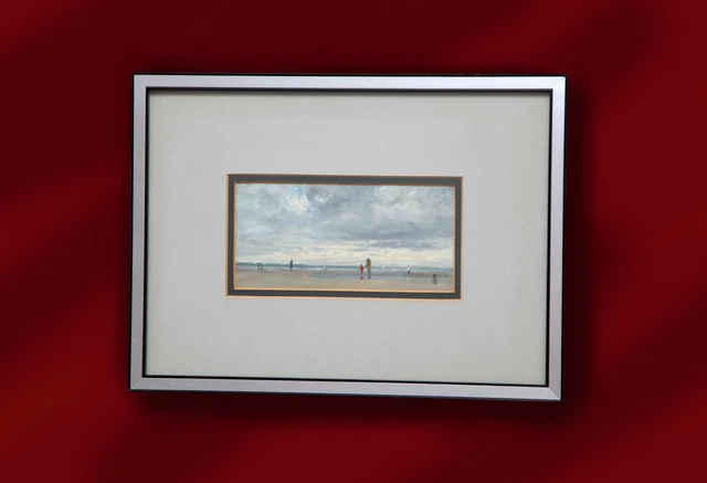 Robin Dudley Bailey (R D) Rsa Original Pintura Al Óleo Primavera Sol Colwyn Bay