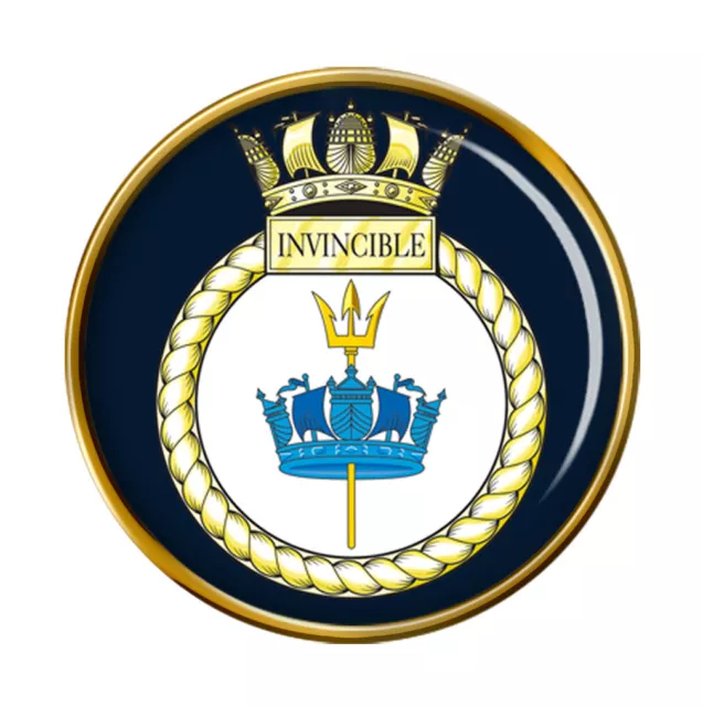 HMS Invincible, Royal Navy Pin Badge