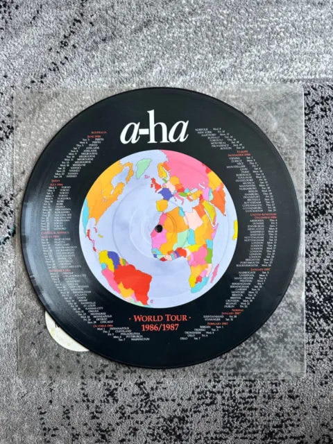 A-Ha Hunting High And Low Rare UK 12 Inch Vinyl Picture Disc