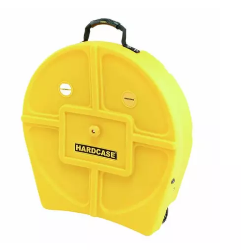 HARDCASE HNP9CYM22 Yellow cymbal case 22"