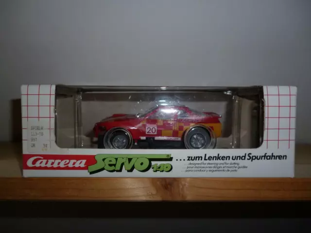 Carrera Servo 140  Porsche 924 rot/gelb - neuw. - Preis gilt für 1. Wagen  !!!