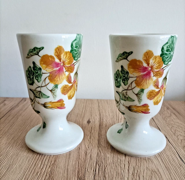 Mazagran Vintage En Porcelaine à Fleurs – Rétro, Parfait Pour Café Ou Décoration