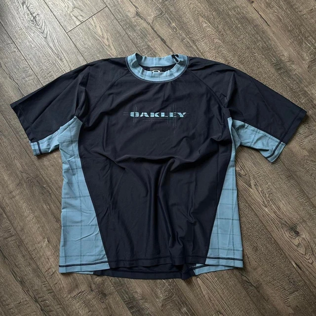 VINTAGE OAKLEY SOFTWARE Tech Jersey - SP09 Graphic Logo - Gorpcore