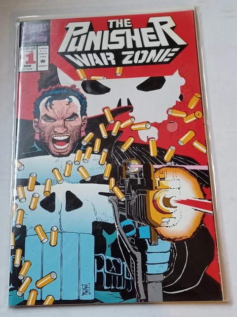 Punisher War Zone 1 (1992, Marvel Comics) 