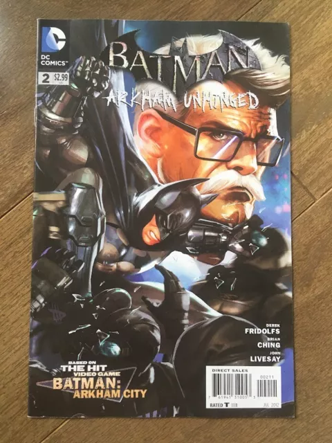Batman Arkham Unhinged # 2 Fine+ Dc Comics 2012