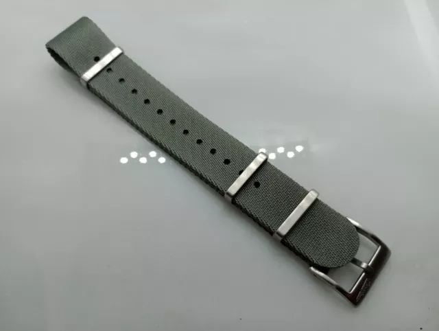 NEW WATCHGECKO ZULUDIVER 21mm Black Premium Nylon Divers Watch Strap XK52 15.99 PicClick UK