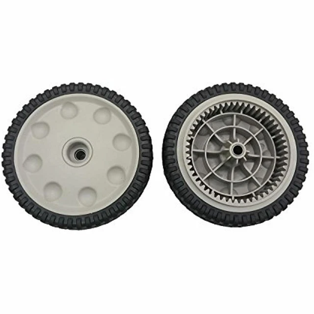 (2) 734-04018B Geared Drive Front Wheel for Troy Bilt Mowers - NEW