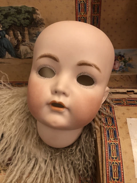 Antique Style Vintage Reproduction #117n K*R Doll Head 1992