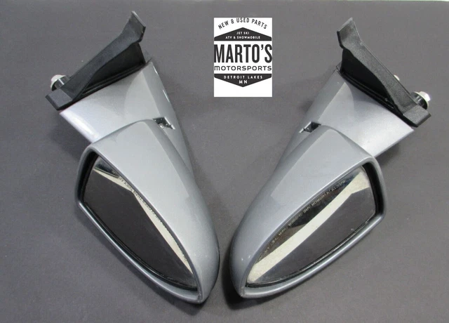 Oem Sea Doo 2006 Gtx 4-Tec Std Supercharged Silver Grey Left & Right Mirror