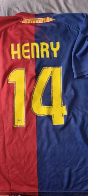Maillot Vintage FC Barcelone – Saviola N°7 – Bleu – Taille XXL (manches Courtes)
