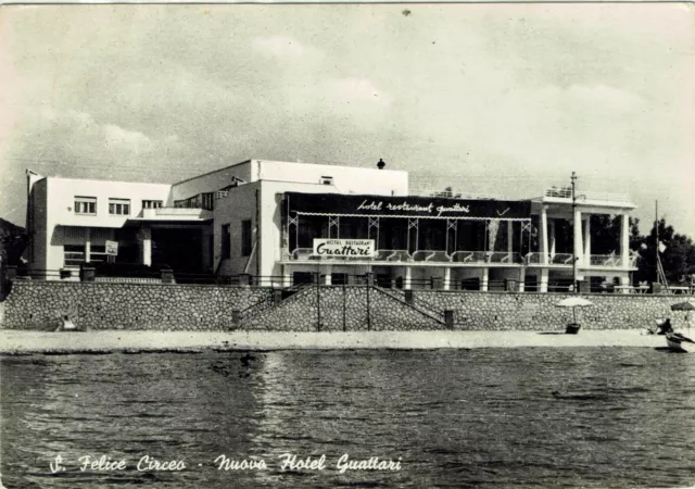 S.FELICE CIRCEO (LATINA) - Nuovo Hotel Guattari -VIAGGIATA 1955  - Rif. 1236 PI